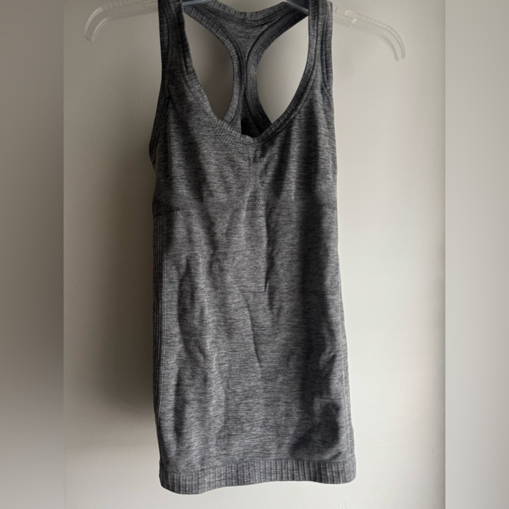 Gray Women's New Balance Tank Top